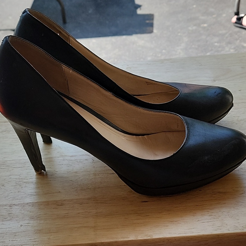 Cole Haan Nike Air black high heel